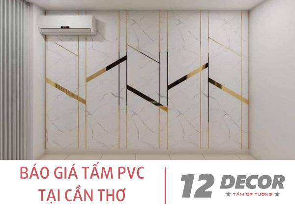 Bảng giá tấm ốp tường PVC Cần Thơ mới nhất 2025